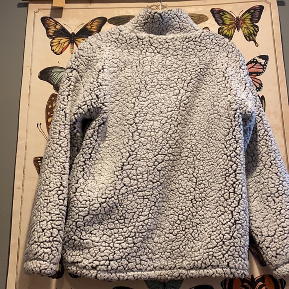 sherpa black and white jacket - Picture 4 of 4